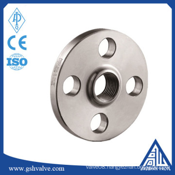 ANSI B 16.5 Stainless steel screw thread flange